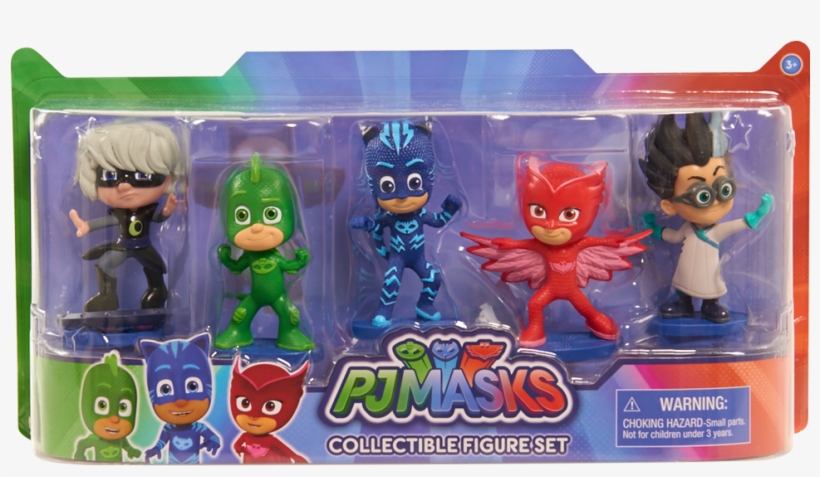 Pj Masks Collectible Figures Set S3, , Large - Pj Masks - Collectible Figure Set, transparent png #5602592