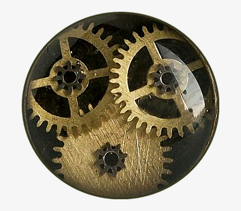 Steampunk Gears Bronze Decorate, transparent png #5603296