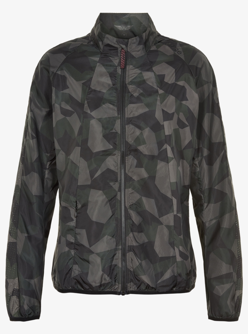 Newline Black Camo Windshield Jacket 77323-649 - Scotch Soda Jacket Biker, transparent png #5603462