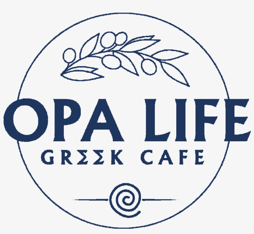 Opa Life Greek Cafe Opa Life Greek Cafe - Opa Life Greek Cafe Logo, transparent png #5603704