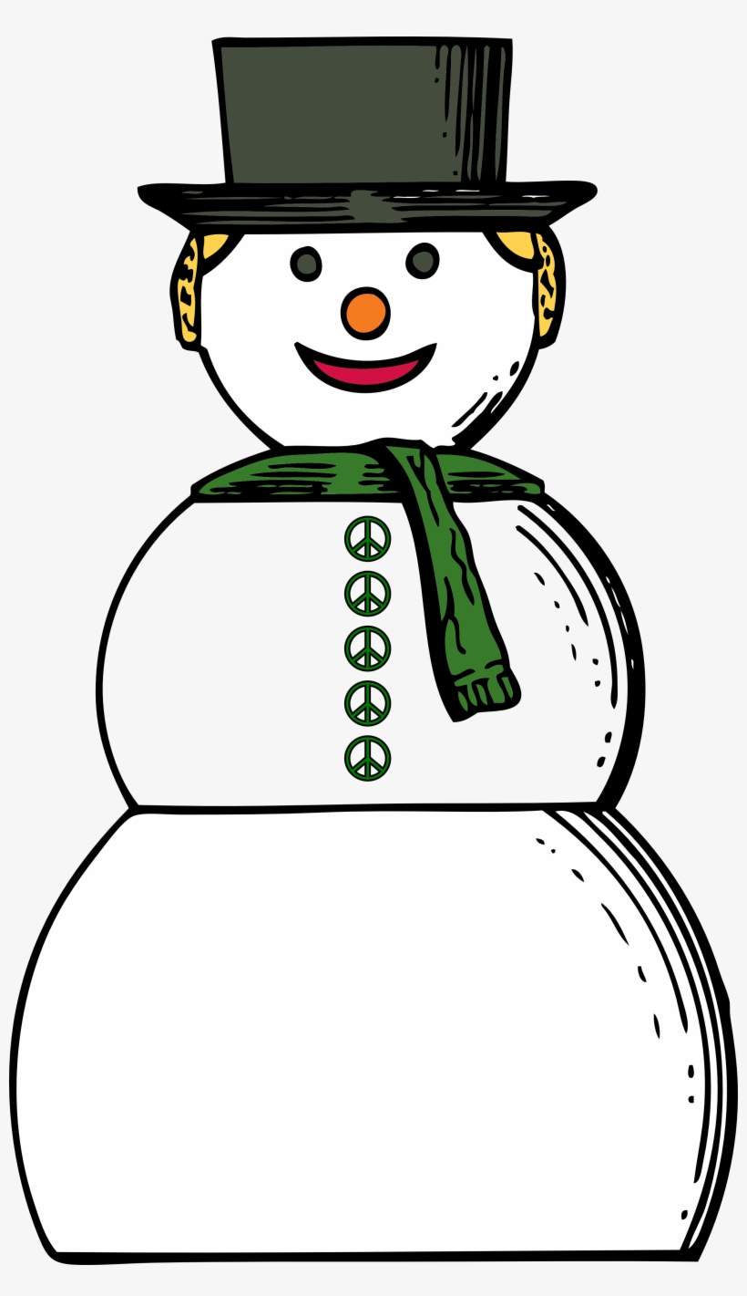Free Yellow Cliparts Download Clip Art Christmas - Snowman Clipart, transparent png #5604169