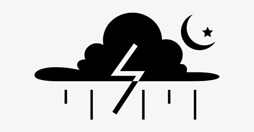 Thunderstorm - Lightning, transparent png #5604348