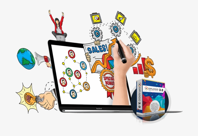 Explaindio Explainer Video Animation Software Create - Whiteboard & Explainer Videos - Free Transparent PNG Download - PNGkey Explaindio Explainer Video Animation Software Create - Whiteboard & Explainer Videos - Free Transparent PNG Download - PNGkey