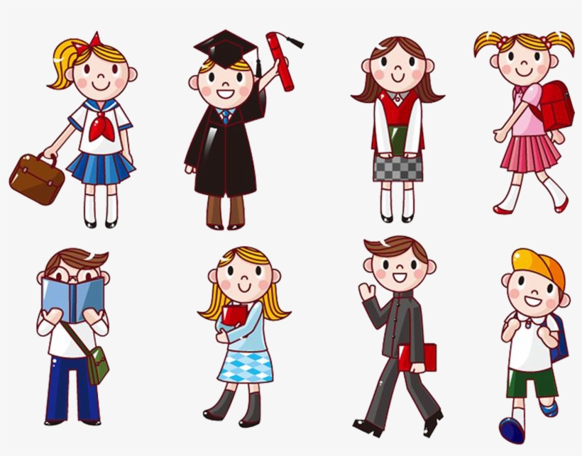 Student Cartoon Computer Icons Clip Art - College Student Cartoon Png, transparent png #5605683