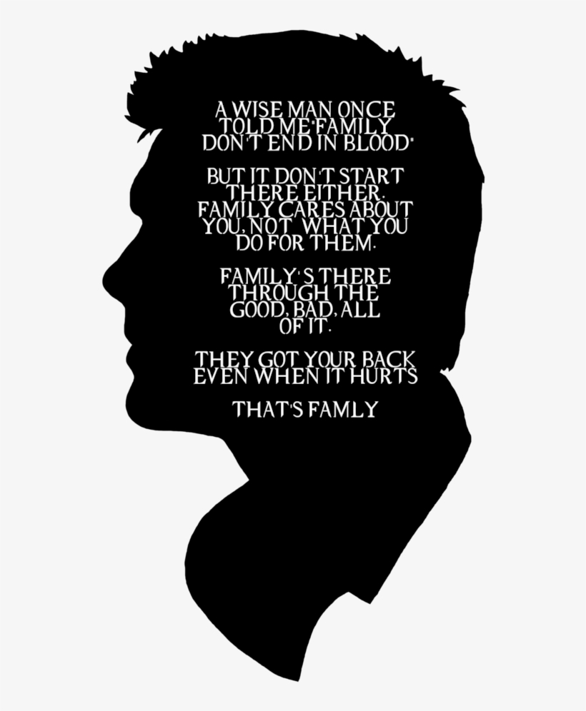 Supernatural Black And White Quotes, transparent png #5606215