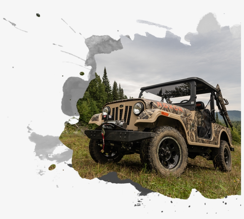 An Original Off-road Vehicle With Modern Innovations - Mahindra Roxor, transparent png #5606496