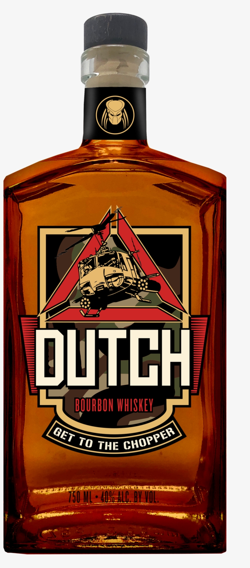 Dutch Bourbon Whiskey - Predator, transparent png #5606749