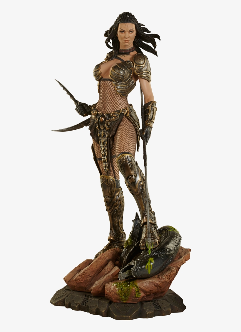 Warrior Predator Png Image Background - Kier Valkyrie Of The Dead Premium Format Figure, transparent png #5606931