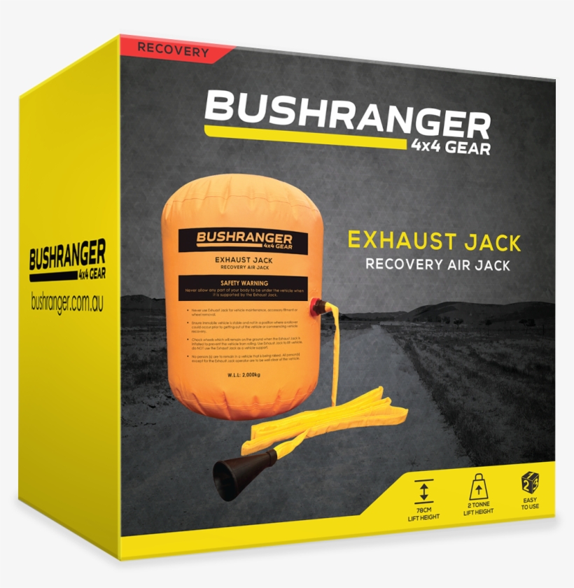 Bushranger Exhaust Jack - Exhaust System, transparent png #5609084