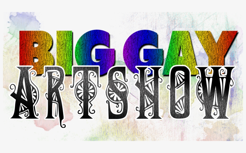 Pride Big Gay Art Show 2014 - Lisbon Rectangle Magnet, transparent png #5609432