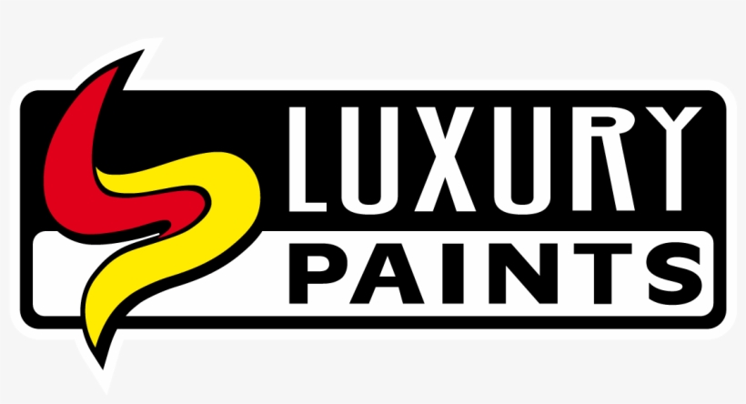Luxury Paints Logo Final White Border, transparent png #5609606