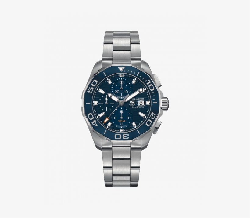 Aquaracer Calibre 16 Automatic Chronograph 300m - Tag Heuer Way101c Ba0746, transparent png #5609823