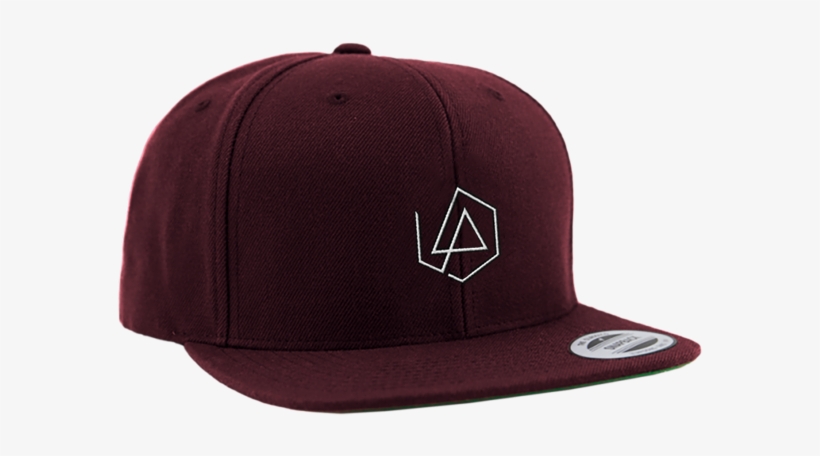 Lp Hex Logo Maroon Snapback Hat - Linkin Park Snapback, transparent png #5610503