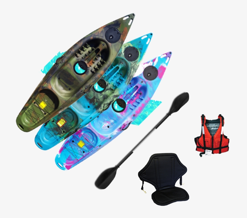 One Man Sit On Top Kayak Deluxe - Kayak, transparent png #5610828