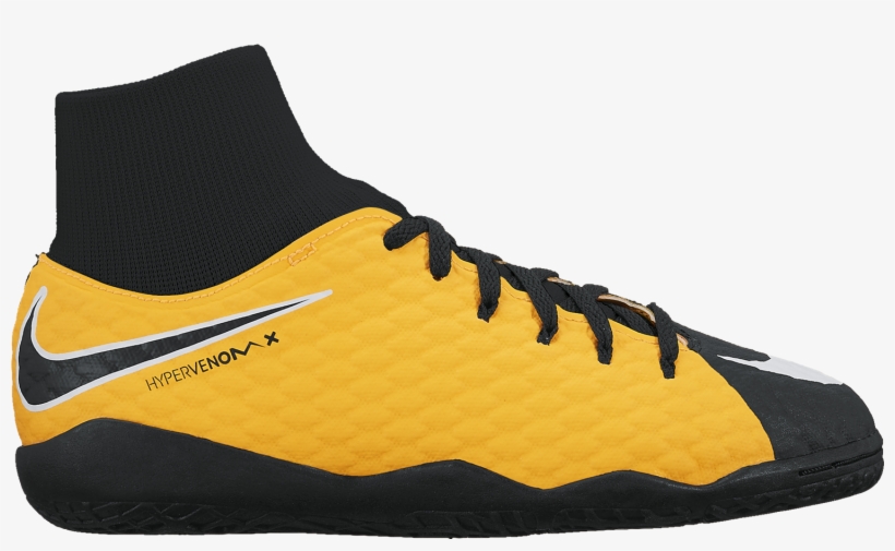 Nike Kids' Jr - Nike Jr Hypervenomx Phelon Iii Tf-laser Orange/white/black/volt, transparent png #5611078