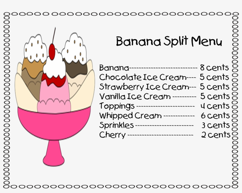 The Kids Had To Build Their Own Banana Splits Based - Cost, transparent png #5611983