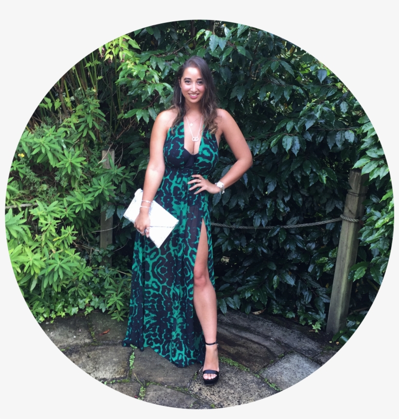 I'm A Rare Ruby, Half Irish Half Malagasy And Very - Alina Green Leopard Print Plunge Maxi Dress, transparent png #5612691