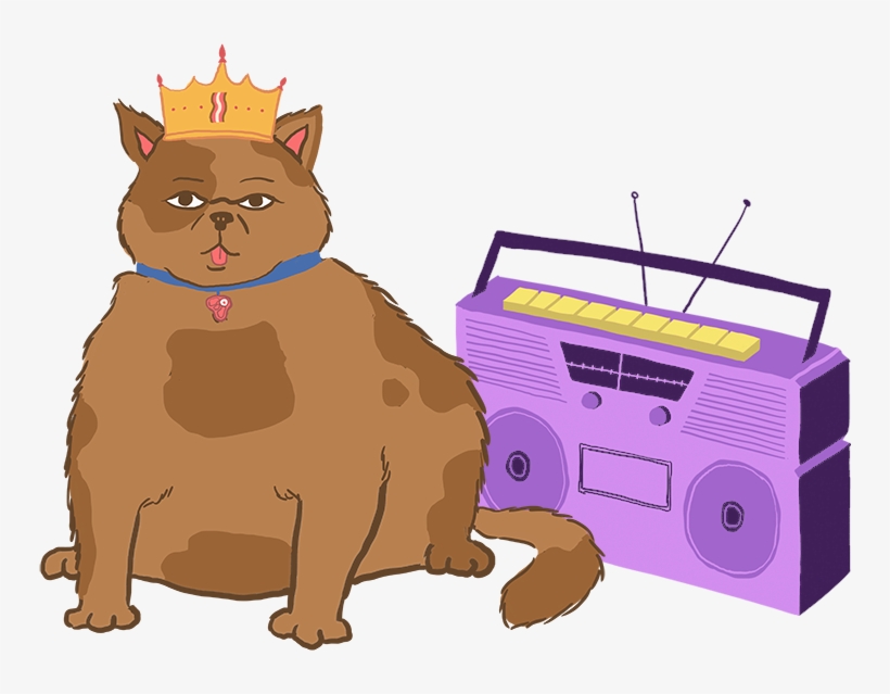 Banner Black And White Library Boombox Clipart Rap - School, transparent png #5613701