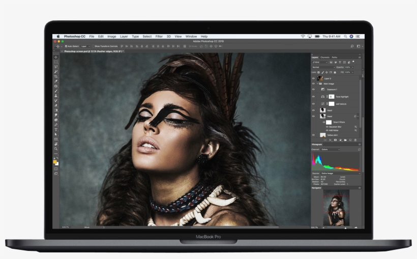 Macbook Air Lasts Up To An Incredible 12 Hours Between - Tribal Fashion Makeup, transparent png #5615031