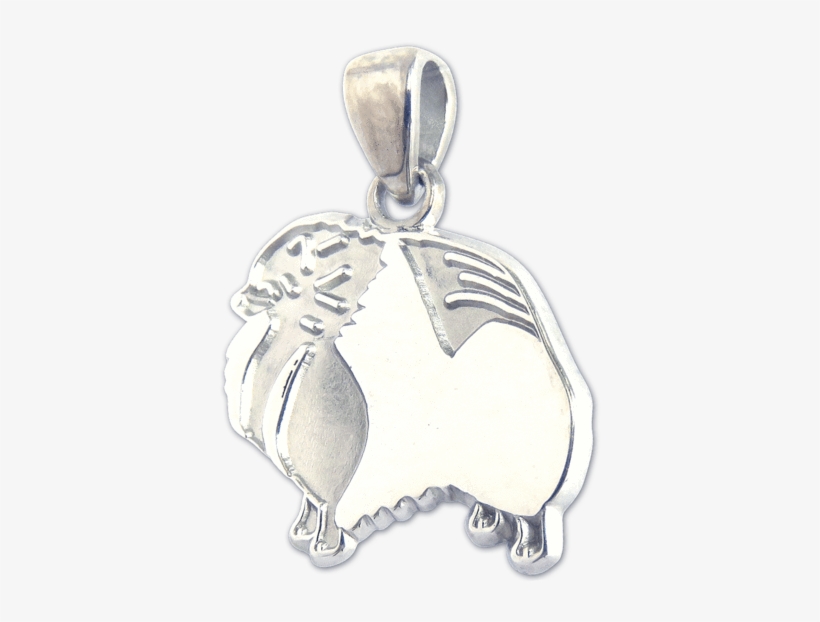 Pomeranian Pendant - Locket, transparent png #5615846
