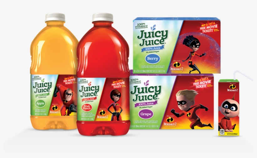Juicy Juice Incredibles - Juicy Juice Passion Dragonfruit 100% Juice 64 Fl. Oz., transparent png #5616667