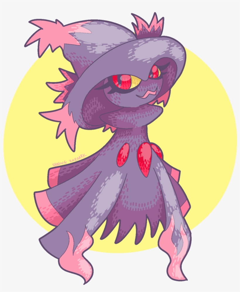 “mismagius Is A Cool Ghost ” - Portable Network Graphics, transparent png #5617025