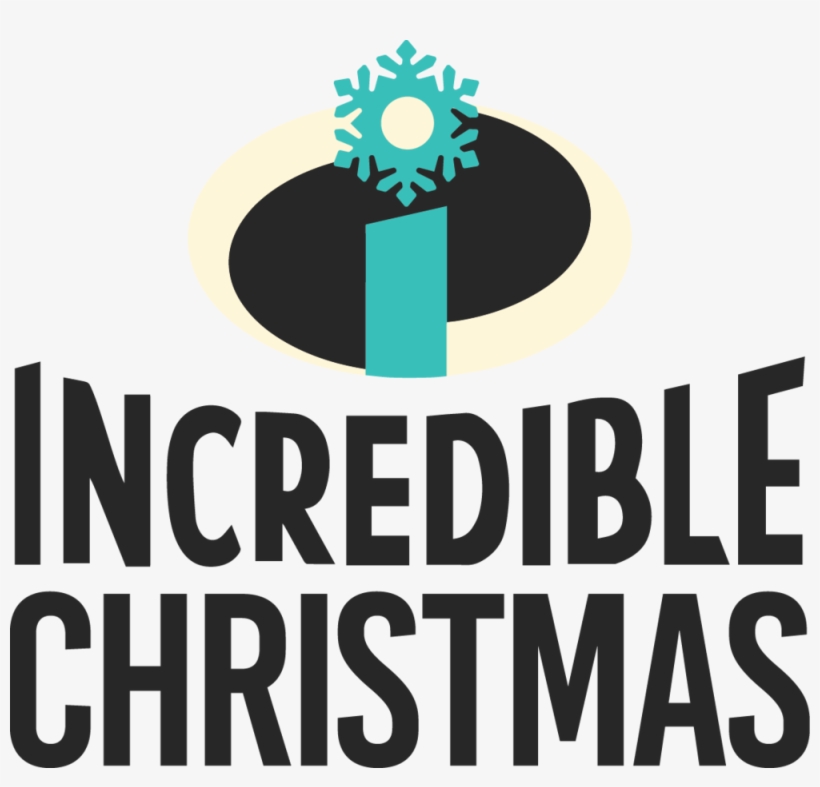 Incrediblechristmaslogo - Disney Pixar The Incredibles Gamecube, transparent png #5617314