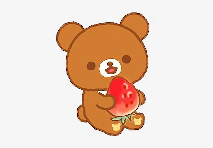 Rilakkuma Korilakkuma Strawberry Ichigo Cute Kawaii - Rilakkuma Png, transparent png #5617790