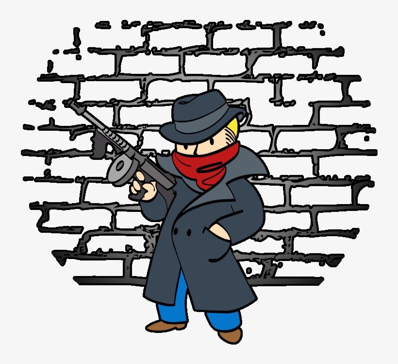 The Silver Shroud - Fallout 4 Silver Shroud Vault Boy, transparent png #5619117