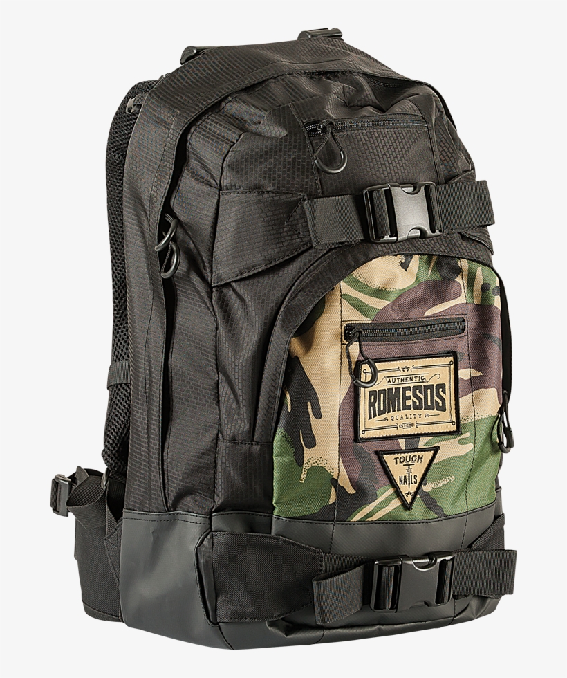 Rome Ravine Backpack (colour: Camo), transparent png #5619568