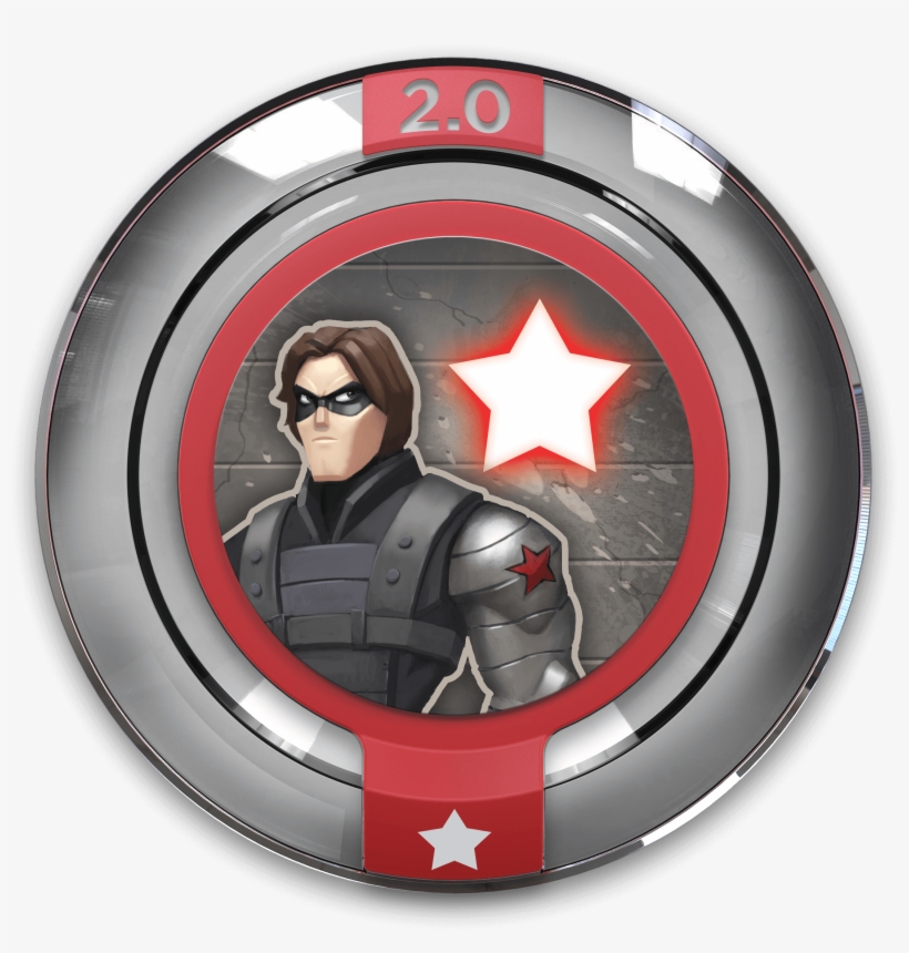 Marvel Team Up Winter Soldier - Disney Infinity 3.0 Capitan America, transparent png #5620021