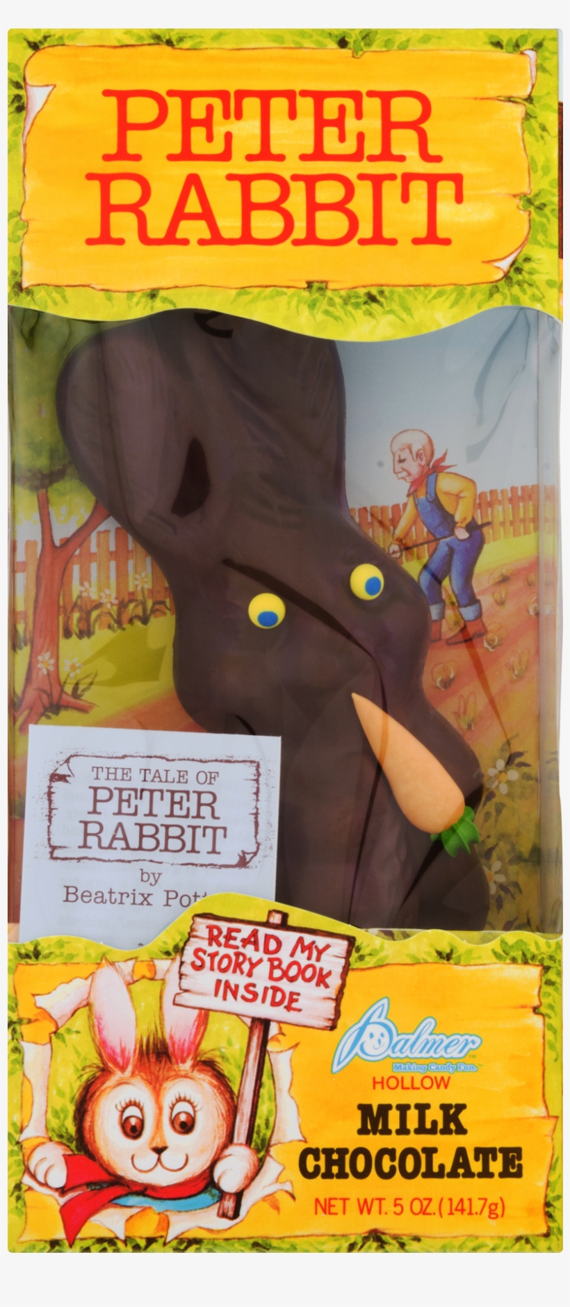 Palmer Peter Rabbit Hollow Milk Chocolate Easter Bunny, - Palmer's Palmer Easter Peter Rabbit Chocolate Bunny, transparent png #5620808