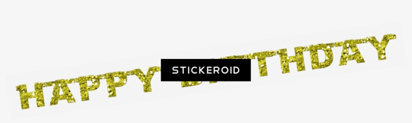 Happy Birthday Banner - Graphic Design, transparent png #5620950