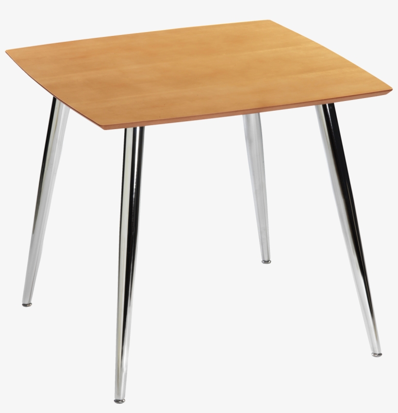 Cr10 Square Café Table - Square Kitchen Table Modern, transparent png #5621213
