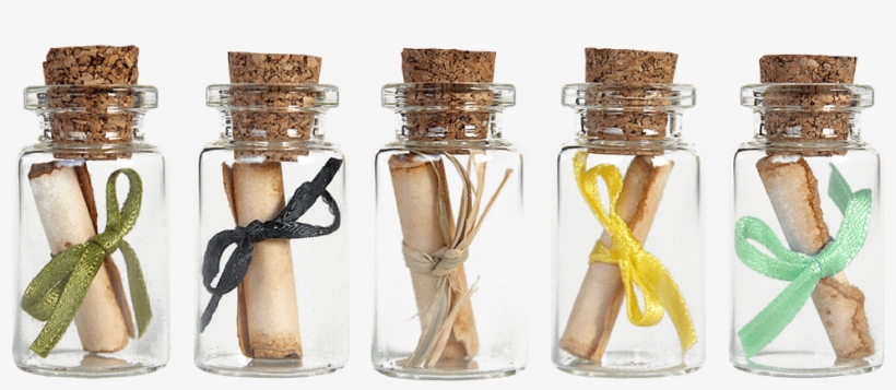Header Bottles - Magical Tooth Fairy Bottle Messages, transparent png #5621674
