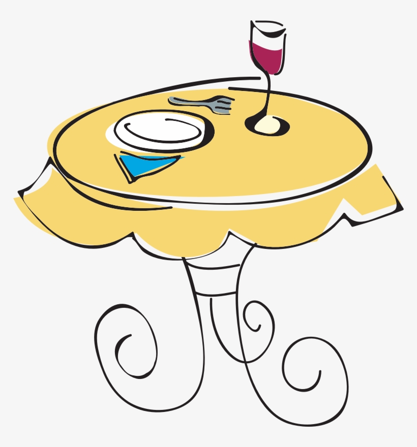 Cafe Table - Table, transparent png #5621950