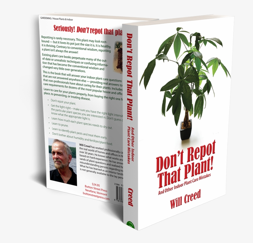 Book Reviews - Don't Repot That Plant! And Other Common Indoor Plant, transparent png #5622387
