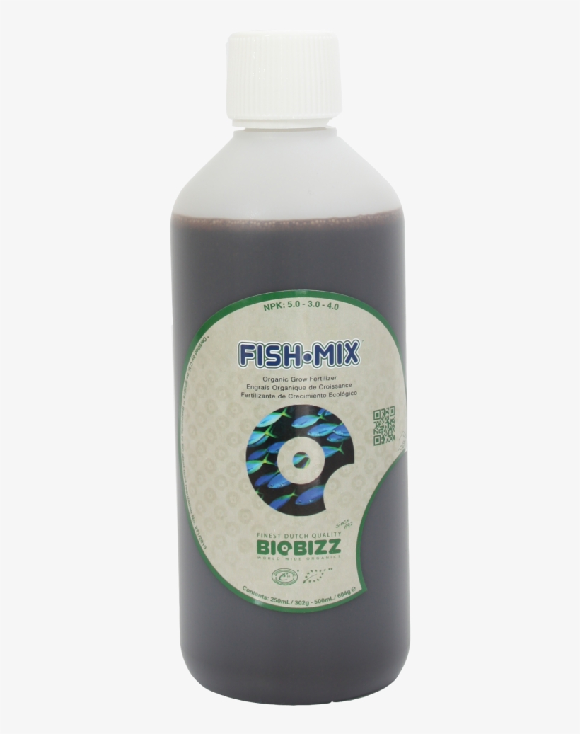 Bio Bizz Fish-mix 500 Ml - Biobizz Fish-mix 500ml, transparent png #5622626