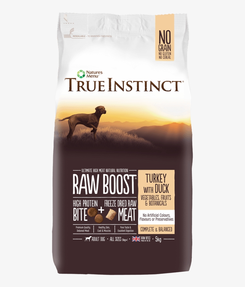 Raw Boost Adult Dog Turkey With Duck, transparent png #5623547