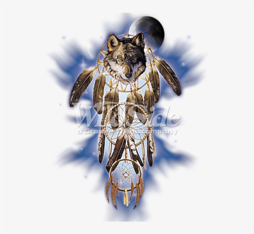 Wolf Dream Catcher Space - Mighty Skins Skin Decal Wrap For Rtic Tumbler 20 Oz., transparent png #5624664