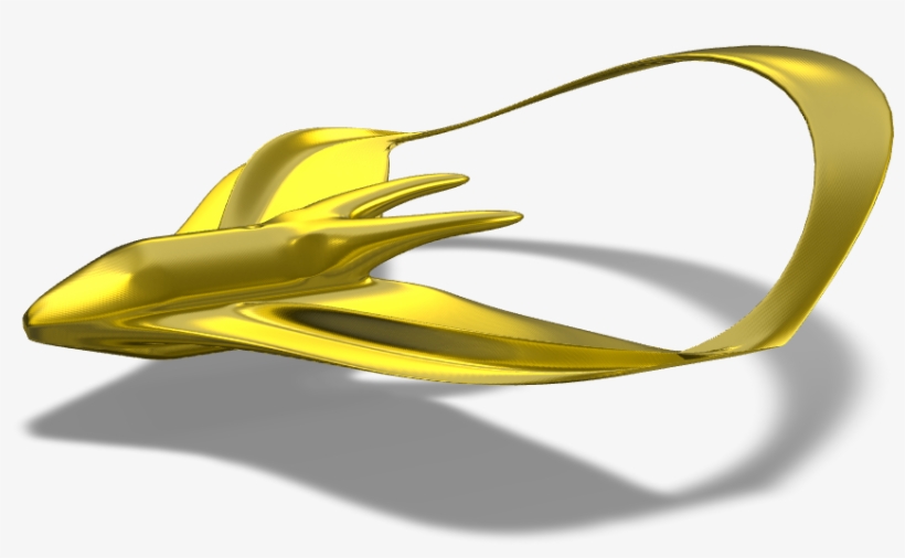 Futuristic Plane - Taxi, transparent png #5625335