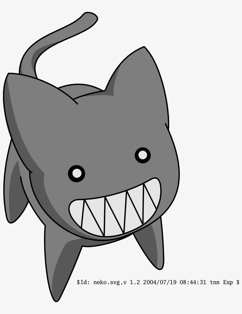 Grey Neko Photo Neko-1, transparent png #5625654