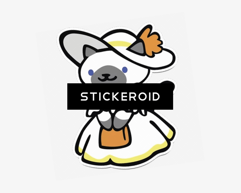 Стикер Neko Atsume - Sapphire From Neko Atsume, transparent png #5625975