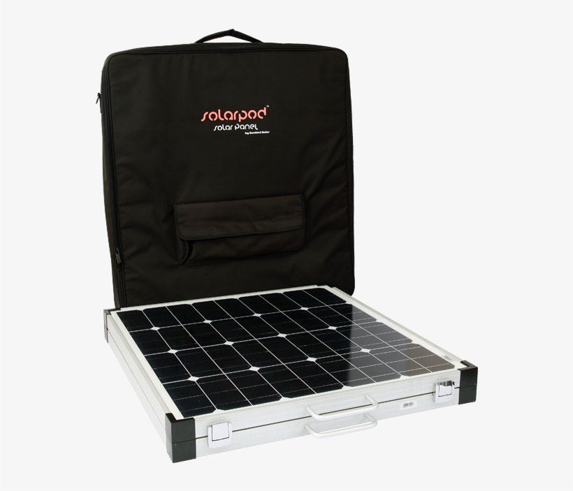 Solarpod 120w Folding Solar Panel - Solarpod Solar Panel 120 W Foldable, transparent png #5626100
