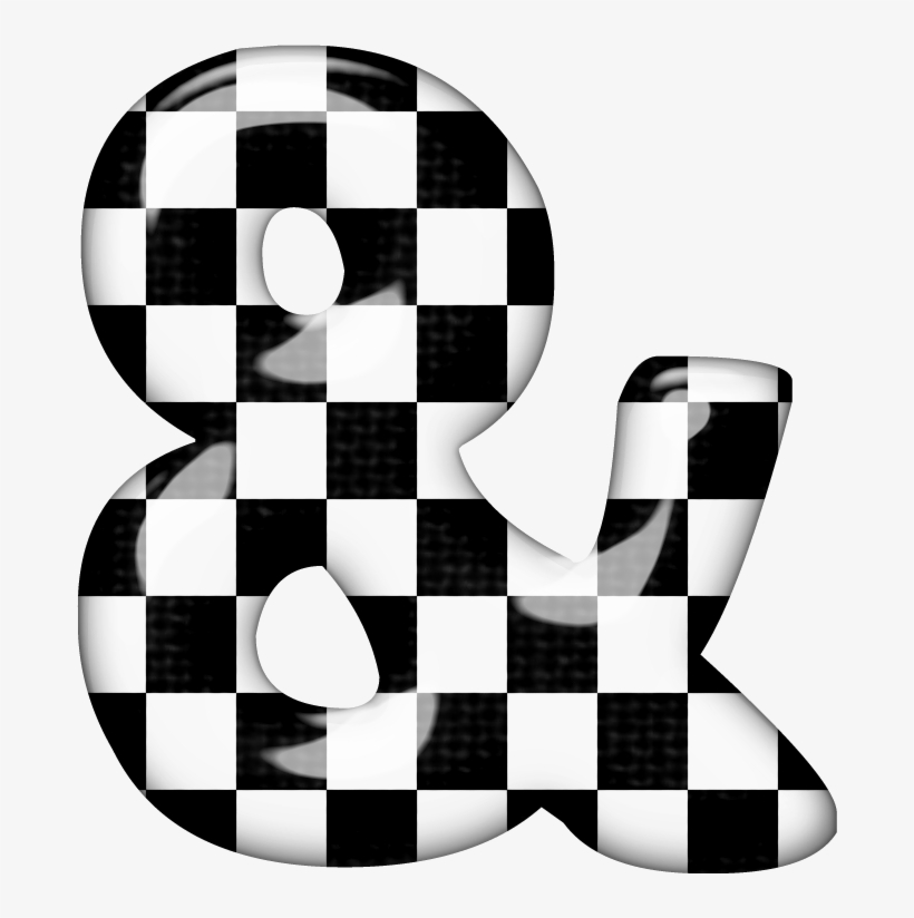 Ampersand ♥ - Numeros De Cars, transparent png #5627026