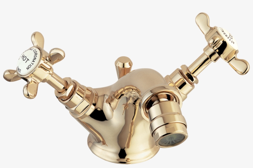 Cr2501 - Deva Coronation Mono Bidet Mixer Tap Chrome, transparent png #5627397