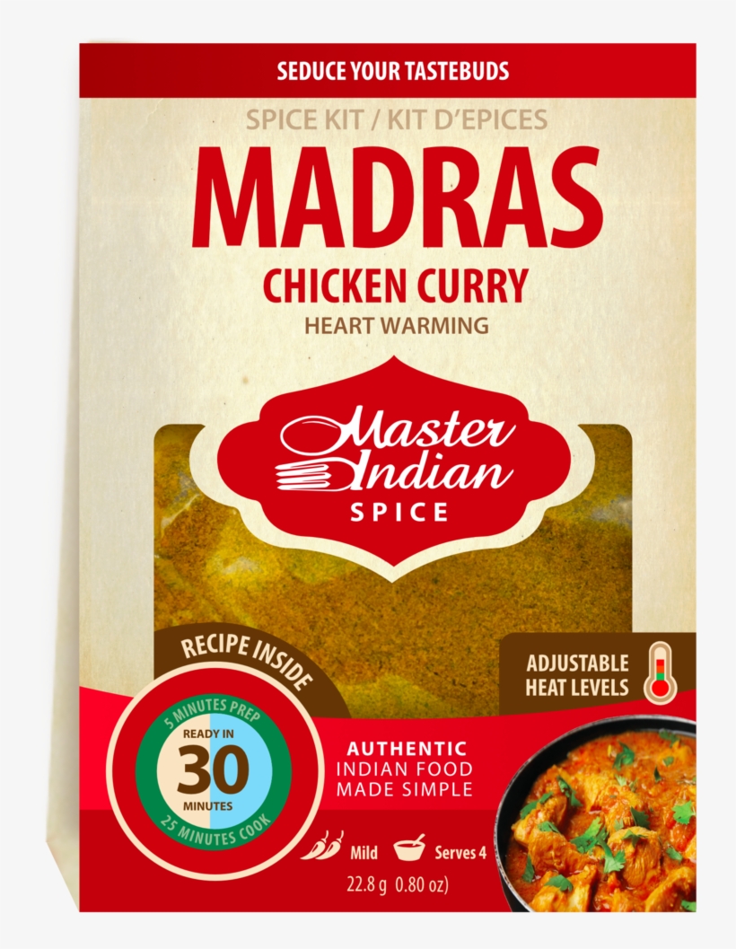 Madras Chicken Curry - Korma, transparent png #5629010