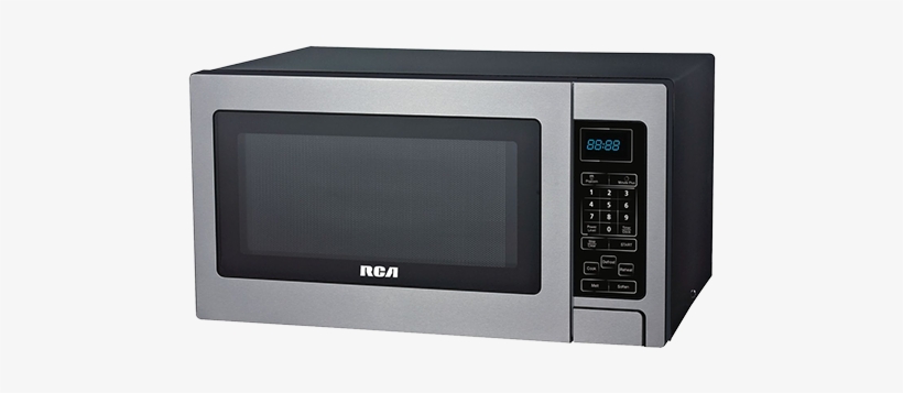 Image For Rca - Rca 0.9 Cu Ft Stainless Steel Microwave Oven Stainless, transparent png #5629400