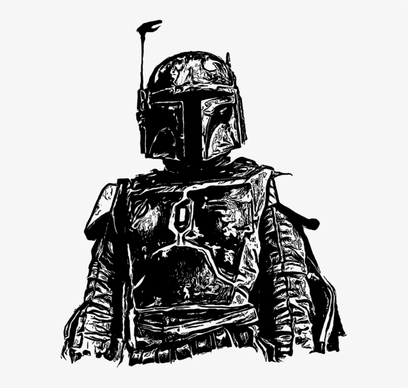 Click And Drag To Re-position The Image, If Desired - Boba Fett Comic, transparent png #5629649