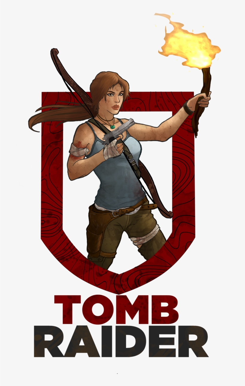 Tomb Raider Reborn - Porte-clés Tomb Raider Logo, transparent png #5630533